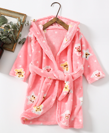 Детски мек халат за момичета и момчета