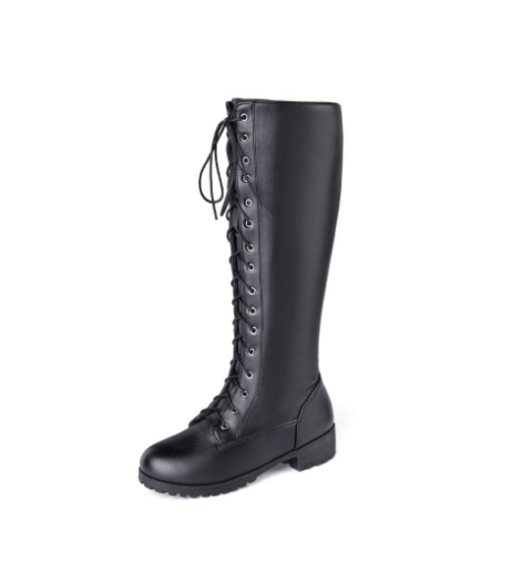 Cizme de dama din piele ecologica de culoare neagra - trei modele