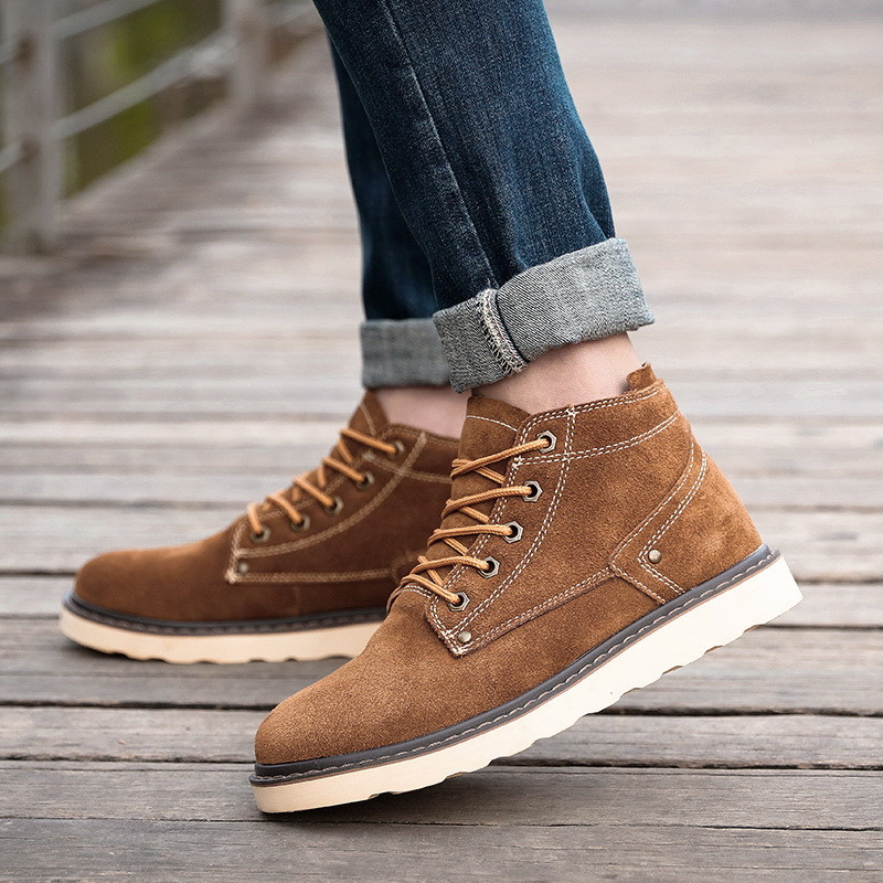 Мъжки кожени обувки в различни стилни модела