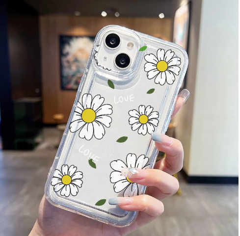 Διαφανής θήκη σιλικόνη για το iPhone 11 με πέρλες