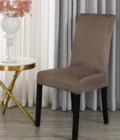 Huse pentru scaune de sufragerie din catifea Huse pentru scaune elastice din spandex Huse pentru scaune de sufragerie Huse pentru scaune de bucătărie