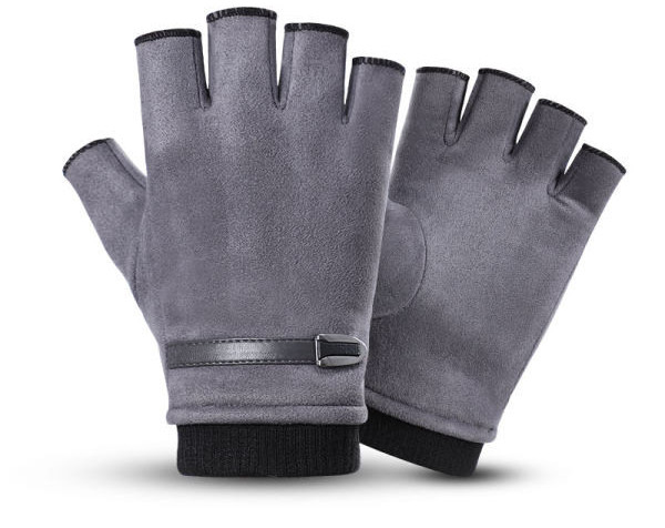 Vyriškos žieminės pirštinės be pirštų