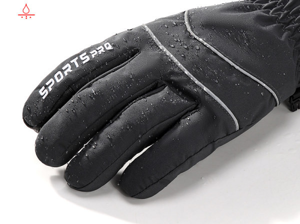 Χειμερινά γάντια με επιγραφή