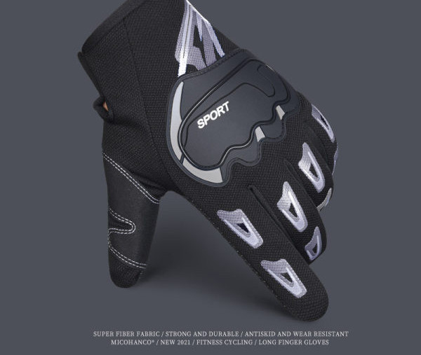 Vyriškos sportinės pirštinės su užrašu