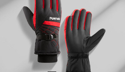 Pánske nepremokavé rukavice s elastickým pásom