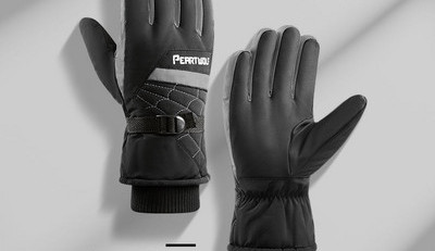 Pánske nepremokavé rukavice s elastickým pásom