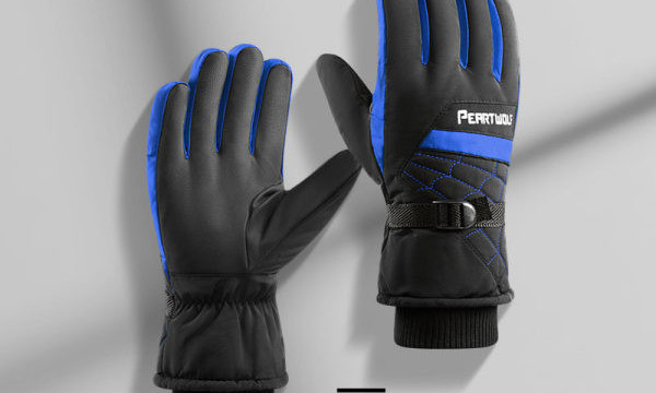 Pánske nepremokavé rukavice s elastickým pásom