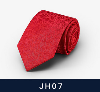 Модерна мъжка вратовръзка в червен цвят