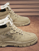 Ανδρικά χειμερινά μποτάκια με βελούδινη φόδρα