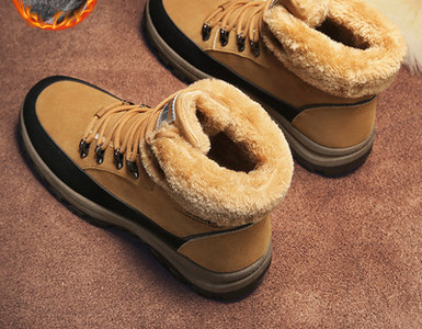 Ανδρικά χειμωνιάτικα μποτάκια με ζεστή φόδρα