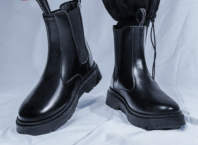 Ανδρικές μπότες casual - με πούπουλο