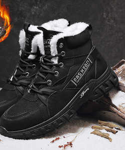 Φθινοπωρινές χειμερινές μπότες με ζεστή φόδρα για άνδρες