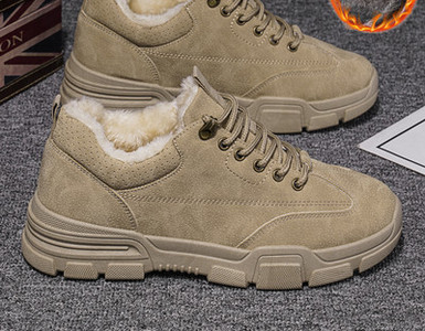 Φθινοπωρινές χειμερινές μπότες με ζεστή φόδρα για άνδρες