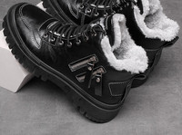 Ανδρικά μποτάκια casual με φερμουάρ