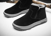 Ανδρικά μποτάκια με εσωτερική προς τα κάτω και επίπεδη σόλα