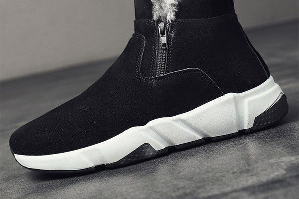 Vīriešu zābaki ar plakanu zoli