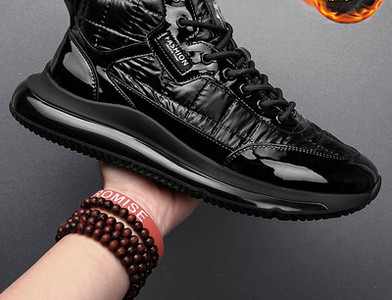 Χειμερινές αδιάβροχες μπότες από οικολογικό δέρμα