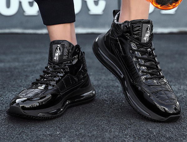 Χειμερινές αδιάβροχες μπότες από οικολογικό δέρμα