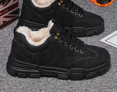 Χειμερινά ανδρικά παπούτσια με πουπουλένια φόδρα - τρία χρώματα