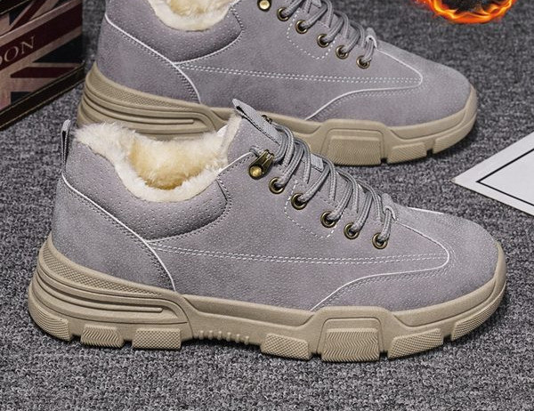 Χειμερινά ανδρικά παπούτσια με πουπουλένια φόδρα - τρία χρώματα
