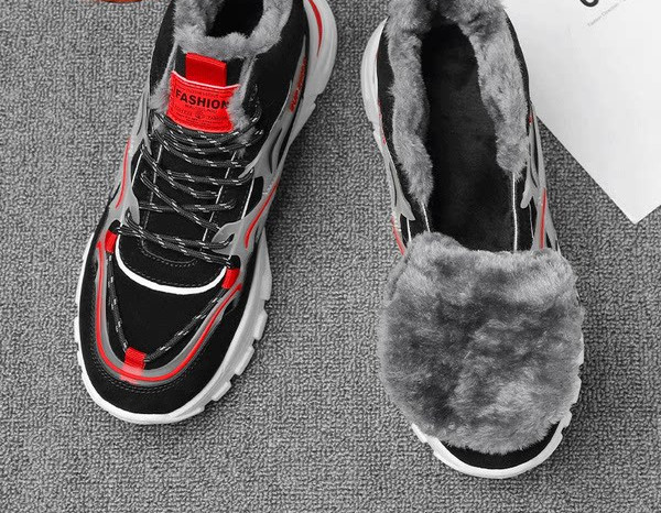 Vīriešu ziemas apavi - ar iekšējo pūku