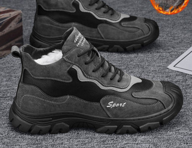 Ziemas vīriešu kedas ar šņorēm un oderi