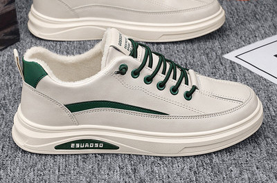 Ανδρικά χειμερινά παπούτσια - με επίπεδη σόλα