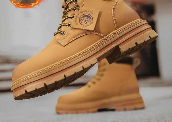 Ziemas zābaki ar oderi vīriešiem