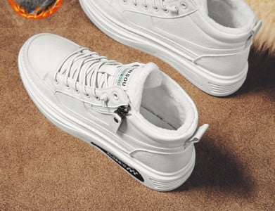 Ziemas ikdienas vīriešu kedas ar oderi