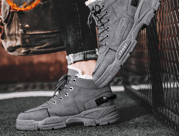 Suvarstomi žieminiai vyriški batai