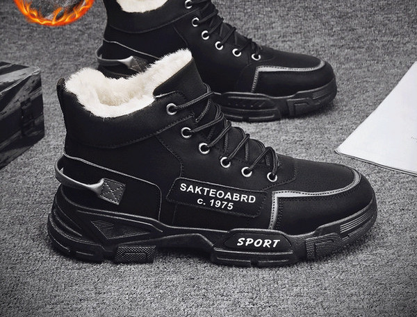 Suvarstomi žieminiai vyriški batai