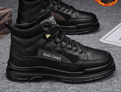 Ανδρικές μπότες φθινοπώρου-χειμώνα με φόδρα