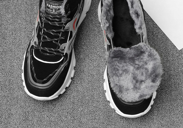 Vīriešu ziemas zābaki ar iekšpusi