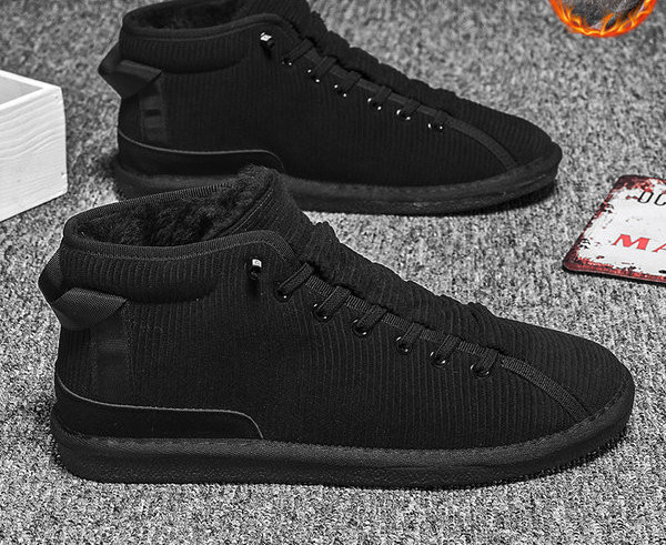 Ανδρικά μποτάκια casual με φόδρα