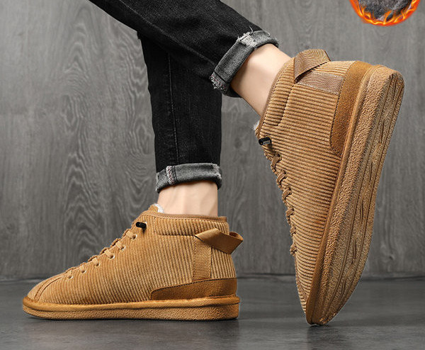 Ανδρικά μποτάκια casual με φόδρα