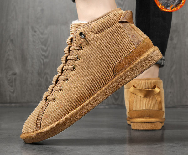 Ανδρικά μποτάκια casual με φόδρα