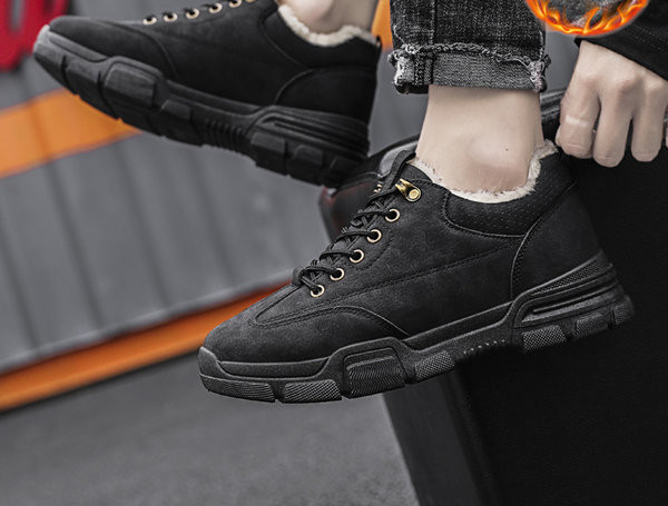 Vīriešu ziemas apavi ar dūnu oderi - krāsu trio