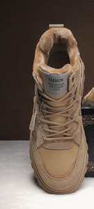 Ανδρικές χειμερινές μπότες με επένδυση