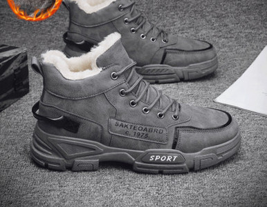 Χειμερινά ανδρικά παπούτσια με πουπουλένια φόδρα - τρία χρώματα