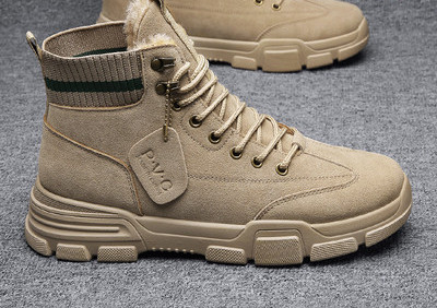 Ziemas vīriešu apavi ar uzrakstu