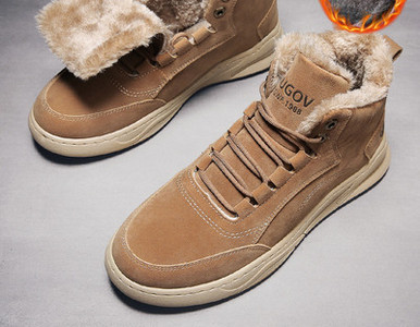 Χειμερινά casual παπούτσια με πουπουλένια φόδρα για άντρες