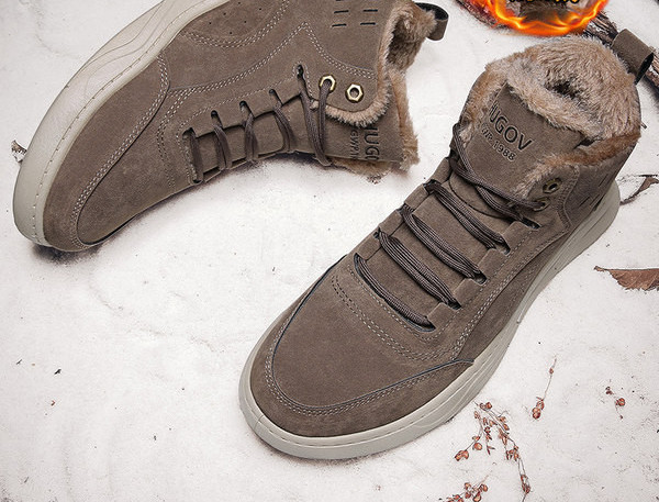 Χειμερινά casual παπούτσια με πουπουλένια φόδρα για άντρες