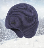 Meeste talvemüts mitmes värvitoonis kirjaga