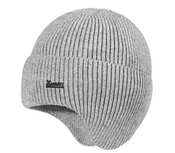 Meeste talvemüts mitmes värvitoonis kirjaga