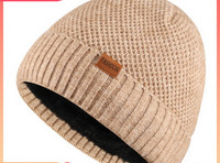 Ανδρικό χειμερινό καπέλο - με επιγραφή