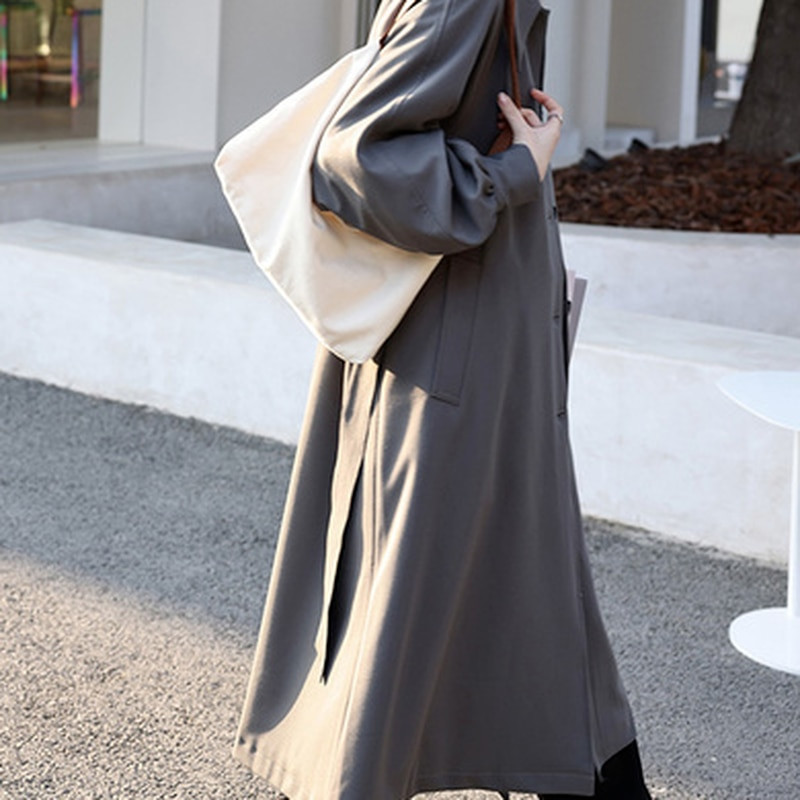 Trenčmētelis sievietēm 2021. gada jauns pavasara rudens augstas kvalitātes vējjaka franču britu mētelis modes virsdrēbes Eleganta modes retro virsdrēbes