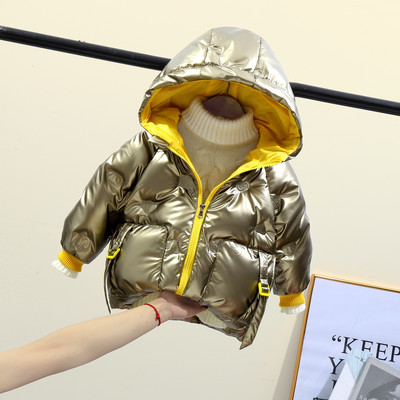 Παιδικό χειμωνιάτικο μπουφάν Βρεφικά αγόρια αδιάβροχα παλτό Μόδα Παιδικά μπουφάν με κουκούλα πάπια Ρούχα για κορίτσια TZ887