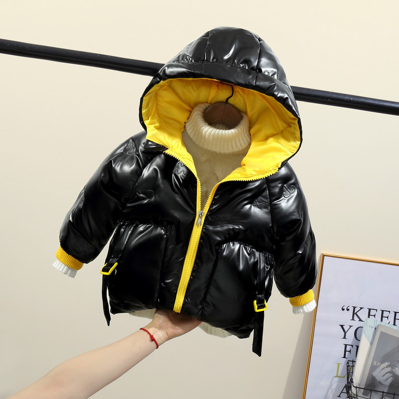 Παιδικό χειμωνιάτικο μπουφάν Βρεφικά αγόρια αδιάβροχα παλτό Μόδα Παιδικά μπουφάν με κουκούλα πάπια Ρούχα για κορίτσια TZ887