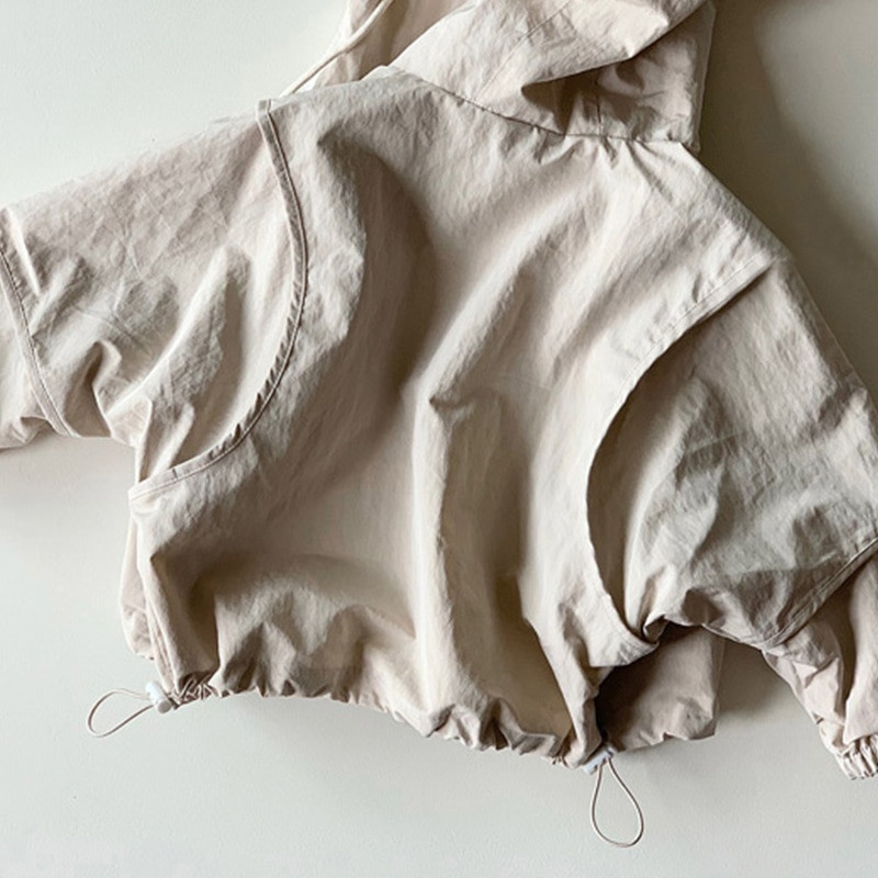 Bērnu jaka pavasara rudens meitenēm zēniem jakas bērniem ar kapuci vējjaka mētelis zīdaiņu ikdienas virsdrēbes 1 3 5 6 g. meitenēm