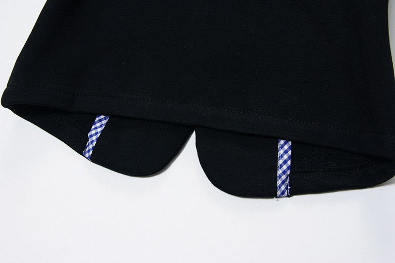 jaunpienācējs trikotāžas kokvilna 100% toddler boy bleize solid Black